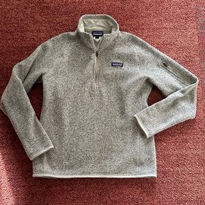 Patagonia Men's Zip-Up Sweater in Gray